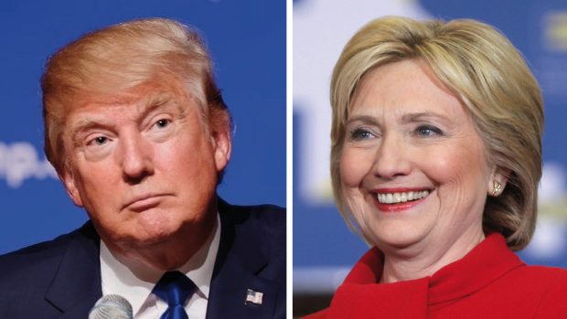 Donald Trump, Hillary Clintonová