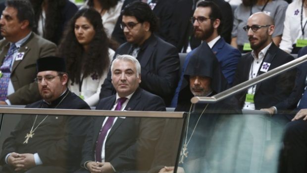 Zástupci arménské komunity na jednání Německého spolkového sněmu