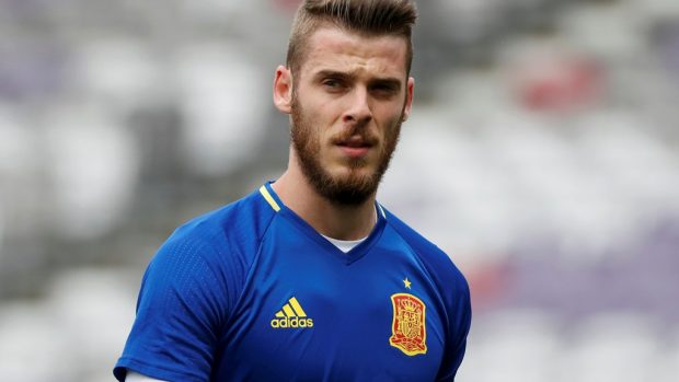 Brankář David de Gea dělá španělskému týmu na Euru starosti