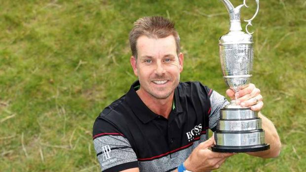 Henrik Stenson, vítěz British Open