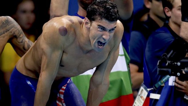 Michael Phelps, devatenáctinásobný olympijský vítěz