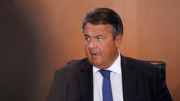 Německý vicekancléř a ministr hospodářství Sigmar Gabriel