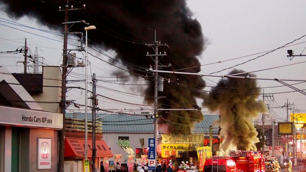Blackout by mohl mít souvislost s požárem ve města Niiza poblíž Tokia