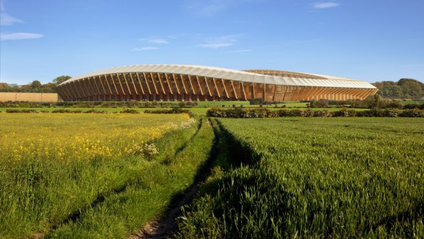 Stadion ve Stoudu vyjde na víc než tři miliardy korun