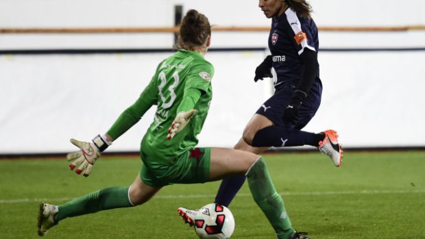 Brazilka Marta brankářku Slavie Barboru Votíkovou nepřekonala