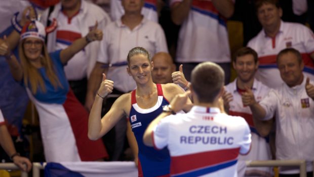 Češky vyhrály tenisový Fed Cup popáté za posledních šest ročníků