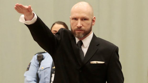 Anders B. Breivik u soudu v Norsku