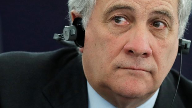 Předseda Evropského parlamentu Antonio Tajani