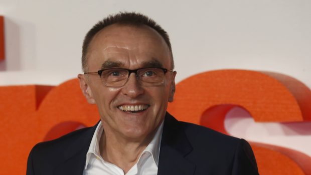 Režisér Danny Boyle na premiéře pokračování kultovního snímku Trainspotting