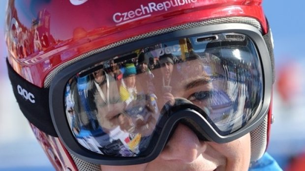 Ester Ledecká a Ondřej Bank