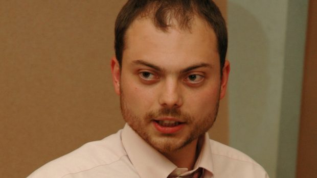 Ruský opoziční politik Vladimir Kara-Murza.