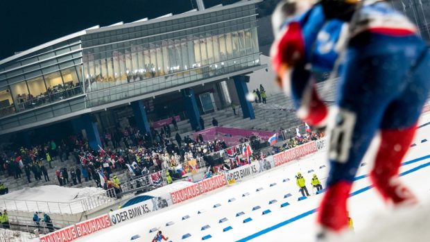 V Jižní Koreji si zatím moc fanoušků cestu na biatlon nenašlo. A když už, jsou to většinou Rusové