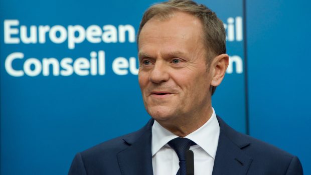 Předseda Evropské rady Donald Tusk