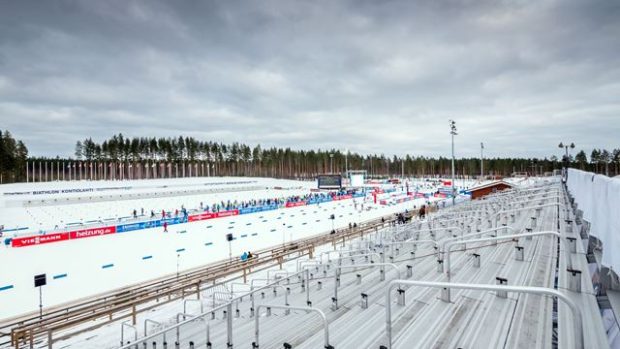 Biatlonový areál v Kontiolahti