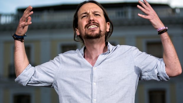 Pablo Iglesias Turrión, šéf španělského levicového hnutí Podemos