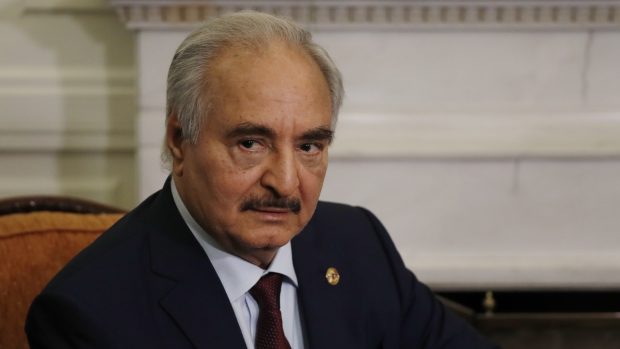 Libyjský generál Chalífa Haftar