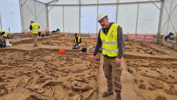 Archeologové našli v Ústí nad Labem tábořiště lovců mamutů