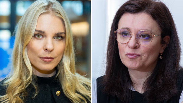 Veronika Cifrová Ostrihoňová a Jaroslava Pokorná Jermanová