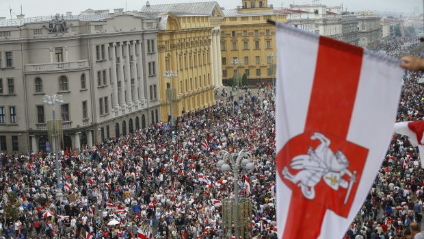 Protesty v Bělorusku