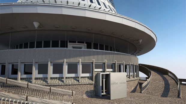 Rotační hyperboloid, který navrhl architekt Karel Hubáček, se na první pohled nezmění.