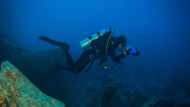 Potápěči z Czech Diving Teamu se zaměřují na vraky lodí, které mají souvislost s Českem. (ilustrační foto)