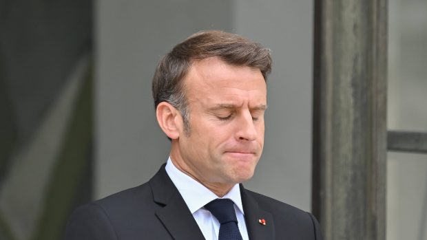 Francouzský prezident Emmanuel  Macron