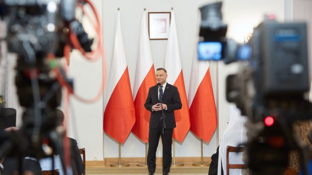 Polský prezident Andrzej Duda