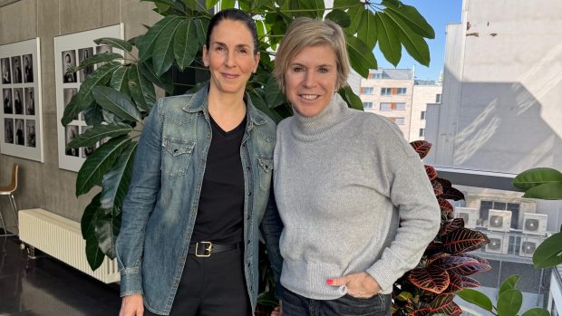 Michaela Kreuzigerová a Kateřina Neumannová