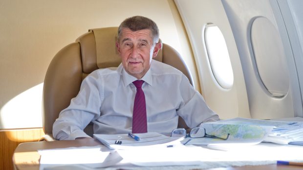 Andrej Babiš letí do USA