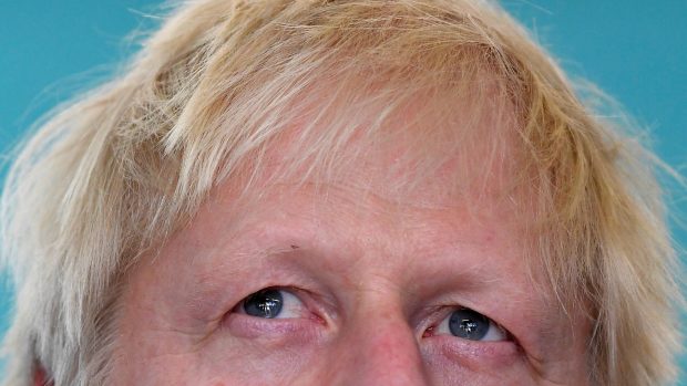 Britský premiér Boris Johnson
