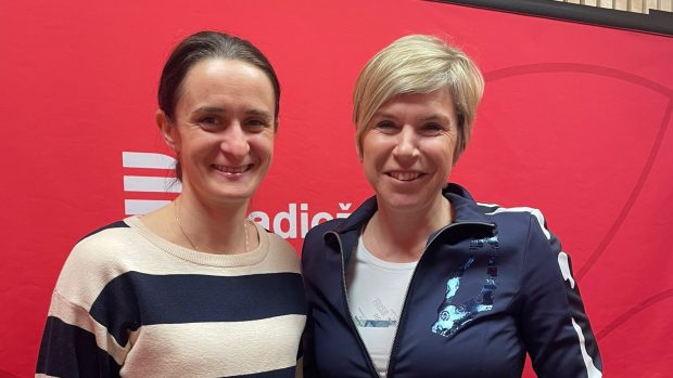 Martina Sáblíková a Kateřina Neumannová