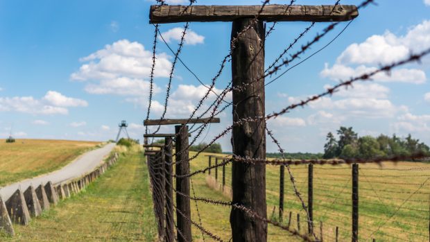 Železná opona na hranicích někdejšího Československa