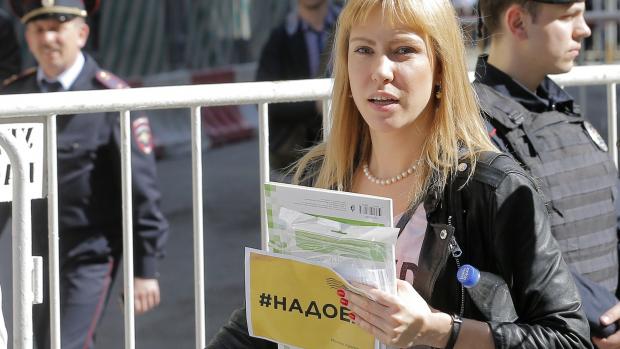 Někdejší opoziční aktivistka, čtyřiatřicetiletá Maria Baronovová