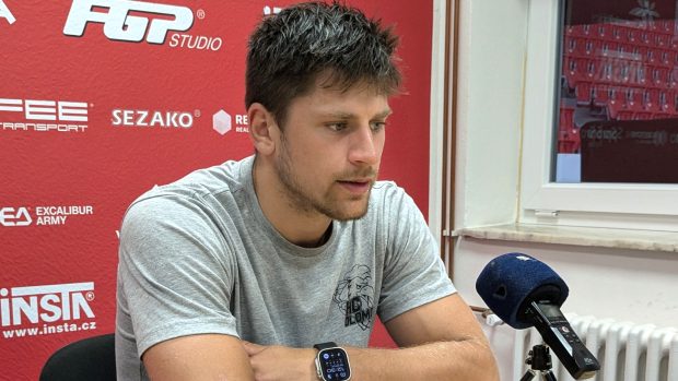 Michal Kunc během rozhovoru