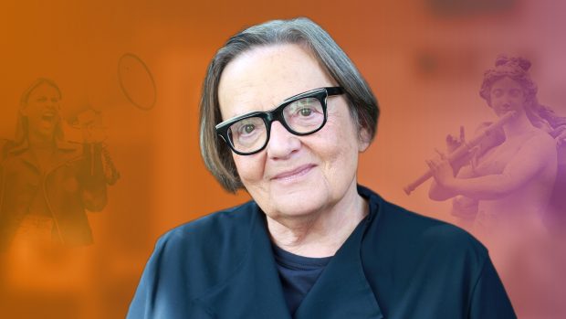 Agnieszka Holland byla hostem podcastu Chyba systému