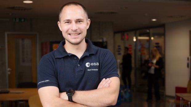 Budoucí český astronaut Aleš Svoboda