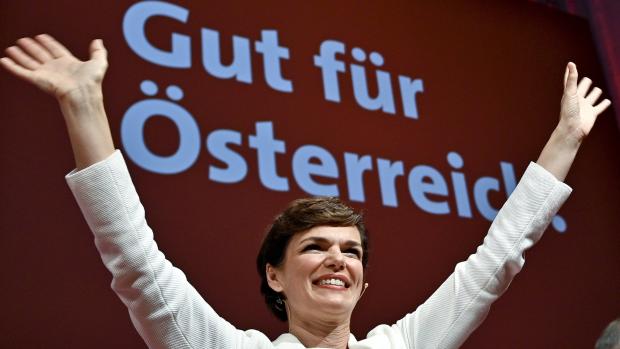 Předsedkyně rakouských sociálních demokratů Pamela Rendiová-Wagnerová