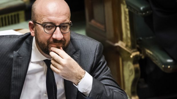 Belgický premiér Charles Michel