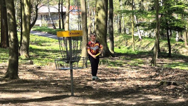 Discgolfové hřiště v Jindřichově Hradci