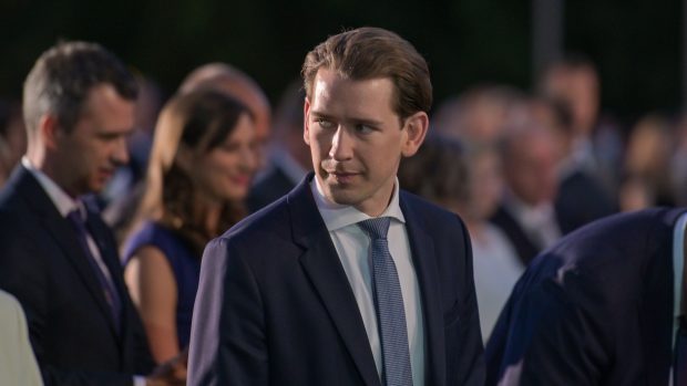 Rakouský kancléř Sebastian Kurz