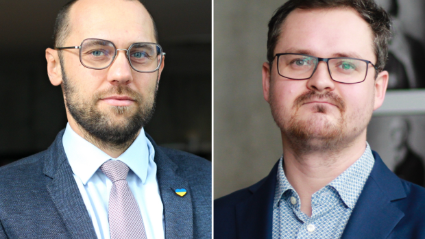 Tomáš Kopečný a Pavel Havlíček v pořadu Pro a proti