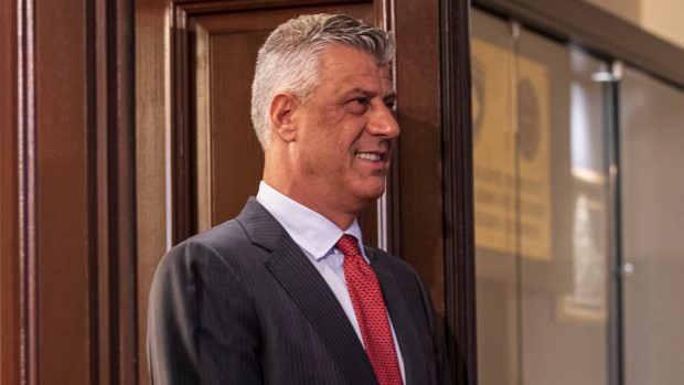 Kosovský prezident Hashim Thaci