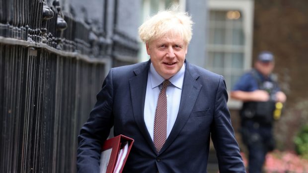 Britský premiér Boris Johnson