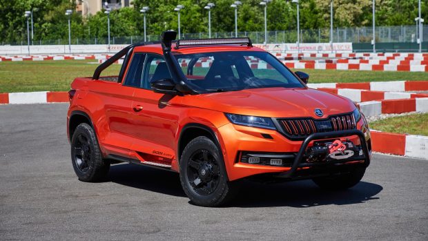 Škoda Mountiaq je postavená na základu Škody Kodiaq