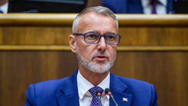 Předseda Slovenské národní rady Richard Raši (Hlas)