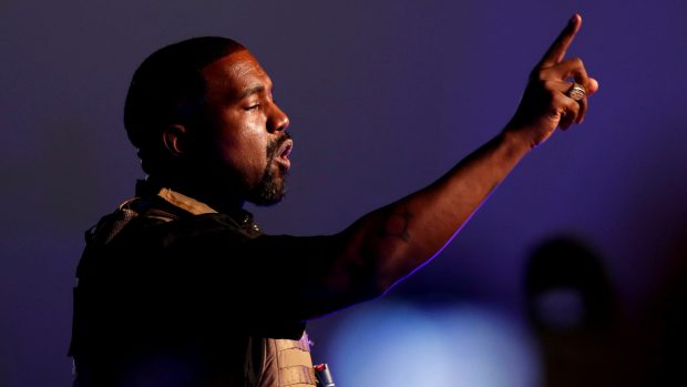 Americký rapper Kanye West