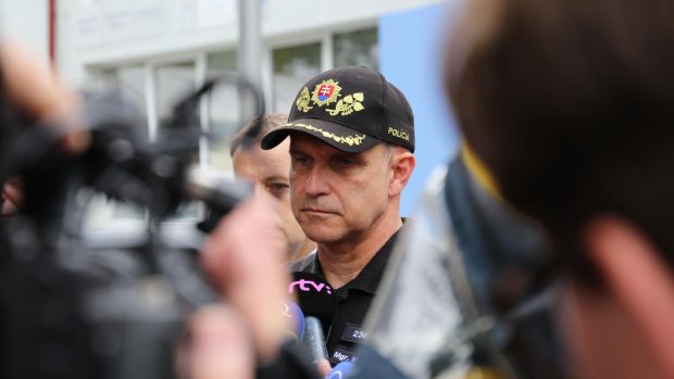 Slovenský policejní prezident Milan Lučanský
