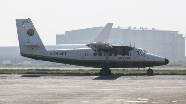 Kanadský dvoumotorový letoun Twin Otter společnosti Tara Air