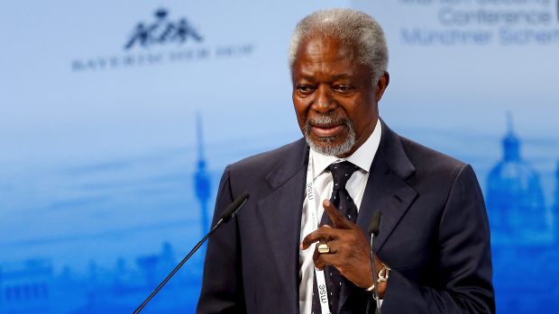 Kofi Annan byl sedmým generálním tajemníkem OSN.
