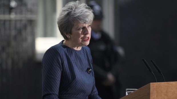 Britská premiérka Theresa Mayová